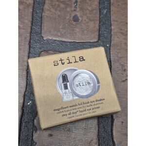 Stila Magnificent Metals Foil Finish Eye shadow Comex Platinum